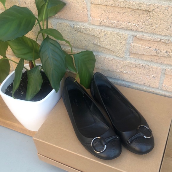 Gucci - leather ballet flats | authentic | EU36